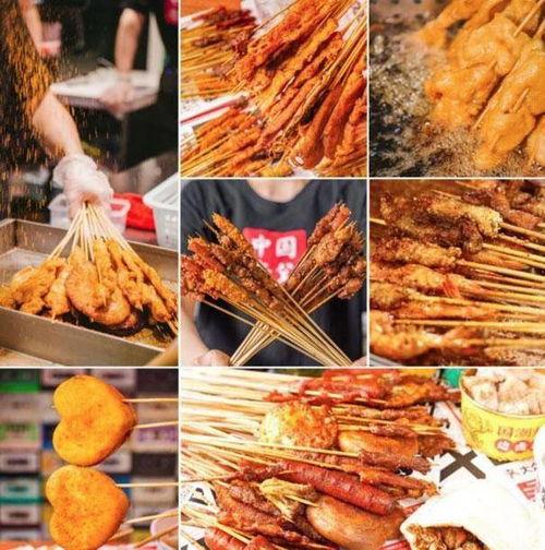武汉夸父炸串爆料视频,夸父炸串，火爆视频揭秘美味瞬间